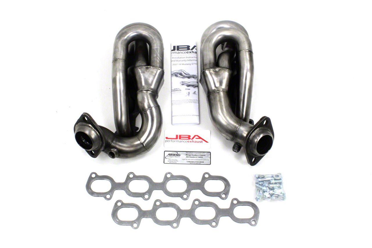saharaページ JBA Mustang 1-5/8-Inch Shorty Headers; Natural 1695S (07-14