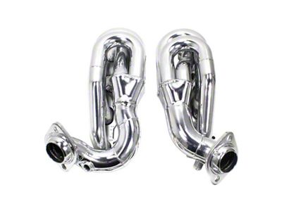 JBA 1-5/8-Inch Shorty Headers; Silver Ceramic (07-14 Mustang GT500)