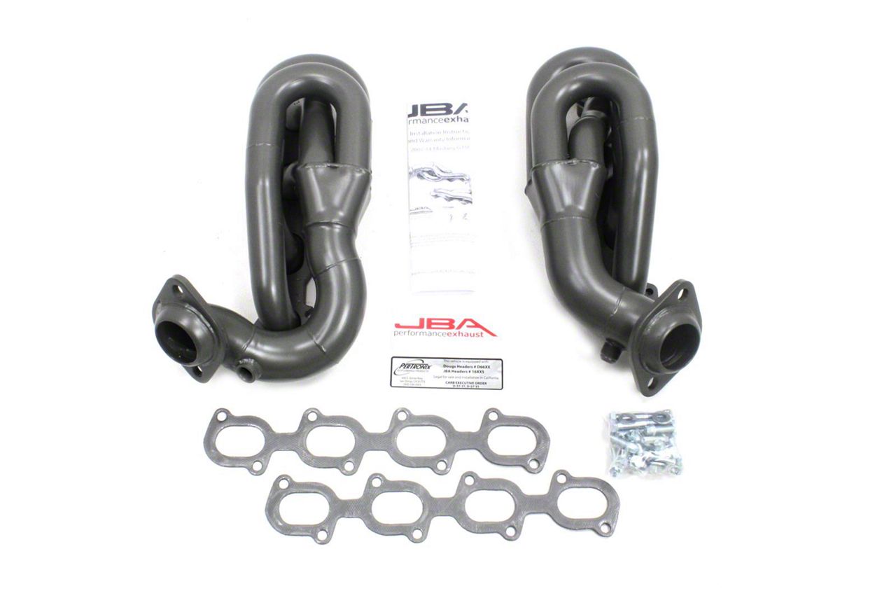 HYTページ JBA Mustang 1-5/8-Inch Shorty Headers; Titanium Ceramic