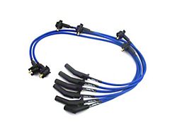 JBA 8mm Ignition Wires; Blue (94-98 Mustang V6)