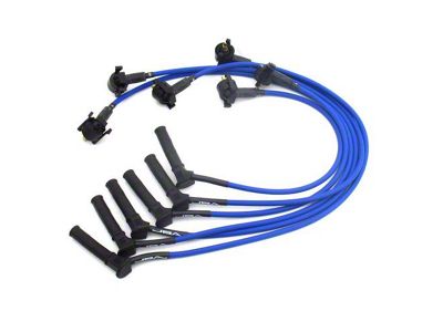 JBA 8mm Ignition Wires; Blue (05-10 Mustang V6)