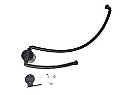 J&L 3.0 Oil Separator; Black Anodized; Passenger Side (20-25 6.2L Corvette C8 Coupe)