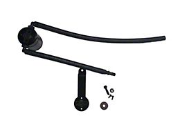 J&L 3.0 Oil Separator; Black Anodized; Passenger Side (86-93 5.0L Mustang)