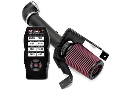 JLT Next Generation Cold Air Intake and BAMA X4/SF4 Power Flash Tuner (05-09 Mustang V6)