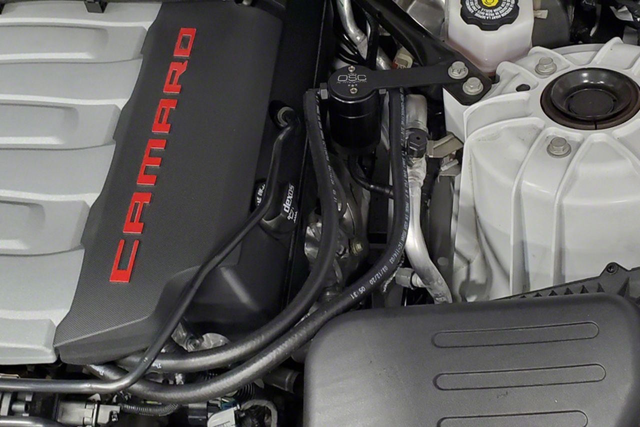 16-24 Camaro LT1 Oil Catch Can, Driver Side - JLT Performance (3081D-B,  3081D-C)