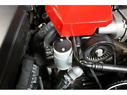 J&L 3.0 Oil Separator; Clear/Satin Anodized; Passenger Side (10-15 Camaro SS)