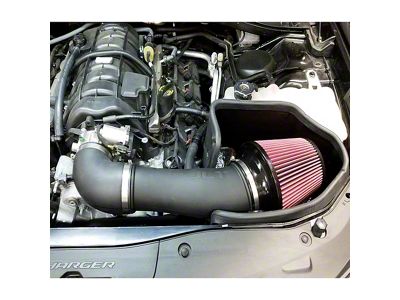 JLT Cold Air Intake with Red Oiled Filter (11-23 5.7L HEMI Challenger)
