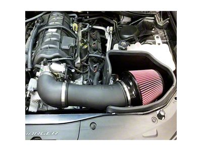 JLT Cold Air Intake with Red Oiled Filter (11-23 5.7L HEMI Charger)