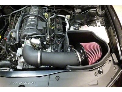 JLT Series II Cold Air Intake with Red Oiled Filter (11-23 5.7L HEMI Charger)