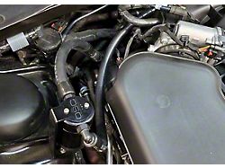 J&L 3.0 Oil Separator; Black Anodized; Passenger Side (11-23 3.6L Charger)