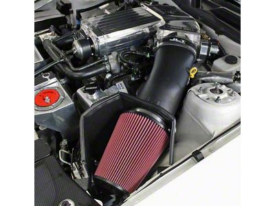 JLT SUPER Big Air Cold Air Intake with White Dry Filter (07-09 Mustang GT500 w/ Whipple Supercharger)