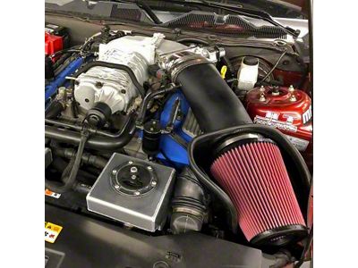JLT SUPER Big Air Cold Air Intake with White Dry Filter (10-14 Mustang GT500 w/ Whipple Supercharger)