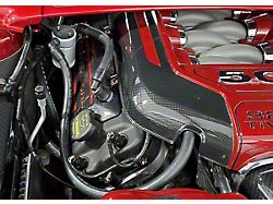 J&L 3.0 Oil Separator; Clear/Satin Anodized; Passenger Side (11-14 Mustang GT)