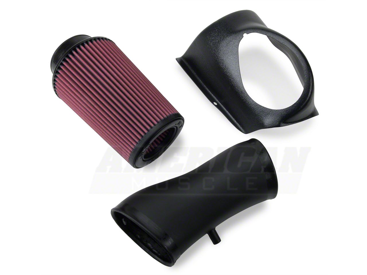 JLT Mustang Next Generation Ram Air Intake with Red Oiled