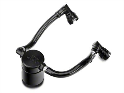 J&L 3.0 Oil Separator; Black Anodized; Passenger Side (11-17 Mustang GT; 12-13 Mustang BOSS 302; 15-20 Mustang GT350)