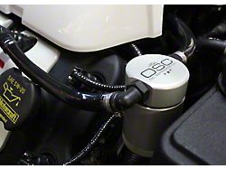 J&L 3.0 Oil Separator; Clear/Satin Anodized; Passenger Side (11-17 Mustang GT; 12-13 Mustang BOSS 302; 15-20 Mustang GT350)