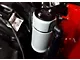 J&L 3.0 Oil Separator; Clear/Satin Anodized; Driver Side (15-23 Mustang EcoBoost)