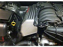 J&L 3.0 Oil Separator; Black Anodized; Passenger Side (11-23 6.4L HEMI Challenger w/o Shaker Hood)