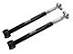 J&M Adjustable Rear Lower Control Arms; Black (05-14 Mustang)