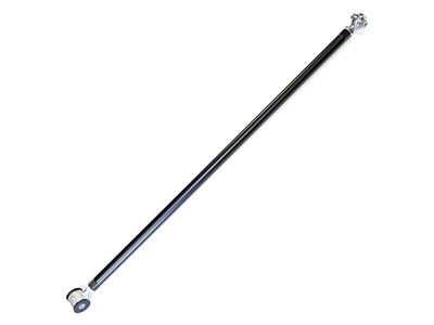 J&M Adjustable Aluminum Panhard Bar; Rod Poly/Poly Combo; Black (93-02 Camaro)