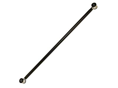 J&M Adjustable Steel Panhard Bar; Rod Poly/Poly Ends; Black (93-02 Camaro)