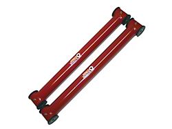 J&M Non-Adjustable Rear Lower Control Arms; Red (93-02 Camaro)