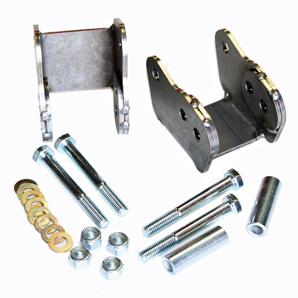 J&M Camaro Rear Lower Control Arm Relocation Brackets; Bare 23880 (93