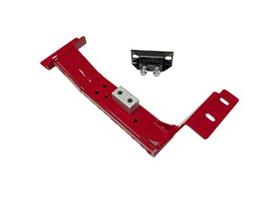 J&M TH400/T2004R Transmission Crossmember; Red (98-02 Camaro)