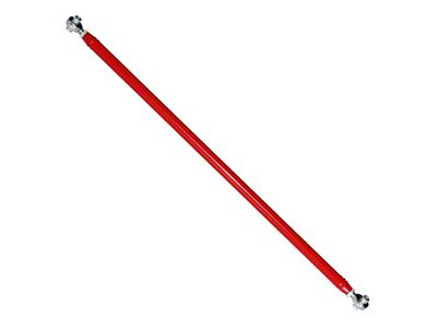 J&M Adjustable Steel Panhard Bar; Race Rod/Rod Combo; Red (05-14 Mustang)