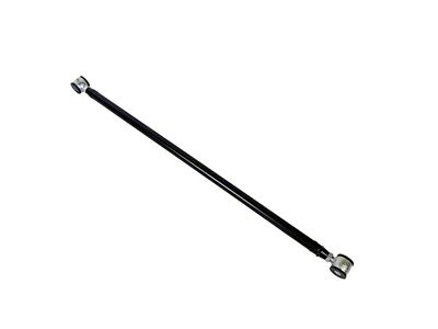 J&M Adjustable Steel Panhard Bar; Rod Poly/Poly Ends; Black (05-14 Mustang)