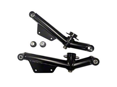 J&M Race/Extreme Weight Jack Lower Control Arms; Black (99-04 Mustang, Excluding Cobra)