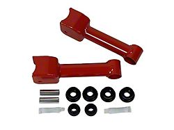 J&M Street Rear Upper Control Arms; Red (79-04 Mustang, Excluding 99-04 Cobra)