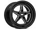 JMS Avenger Series Black Clear with Diamond Cut Wheel; Rear Only; 15x10 (06-10 RWD Charger)