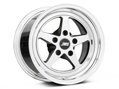 JMS Avenger Series White Chrome Wheel; Rear Only; 15x10; 29mm Offset (06-10 RWD Charger)