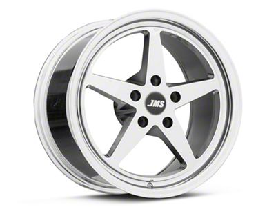 JMS Avenger Series White Chrome Wheel; Rear Only; 17x10; 20mm Offset (06-10 RWD Charger)