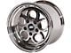 JMS Savage Series White Chrome Wheel; Rear Only; 15x10 (06-10 RWD Charger)