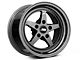 JMS Avenger Series Black Chrome Wheel; Rear Only; 15x10 (94-98 Mustang GT, V6)