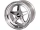 JMS Avenger Series Polished Wheel; Rear Only; 15x10 (94-98 Mustang GT, V6)