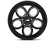 JMS Savage Series Black Clear with Diamond Cut Wheel; Front Only; 17x4.5 (94-98 Mustang)