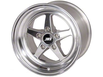 JMS Avenger Series Polished Wheel; Front Only; 17x4.5 (99-04 Mustang)