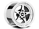 JMS Avenger Series White Chrome Wheel; Rear Only; 15x10 (99-04 Mustang GT, V6)