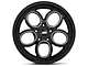 JMS Savage Series Black Clear with Diamond Cut Wheel; Rear Only; 15x10 (05-09 Mustang)