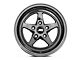JMS Avenger Series Black Chrome Wheel; Front Only; 17x4.5 (10-14 Mustang, Excluding 13-14 GT500)