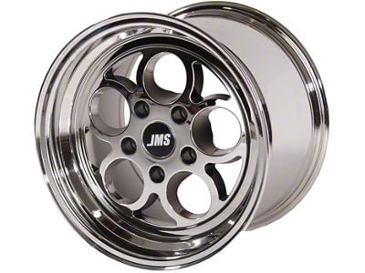 JMS Savage Series White Chrome Wheel; Rear Only; 17x10; 44mm Offset (10-14 Mustang)