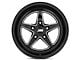 JMS Avenger Series Black Clear with Diamond Cut Wheel; Front Only; 18x5 (15-23 Mustang GT, EcoBoost, V6)