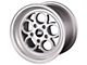 JMS Savage Series Silver Clear with Diamond Cut Wheel; Front Only; 17x4.5 (15-23 Mustang GT, EcoBoost, V6)