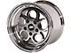 JMS Savage Series White Chrome Wheel; Front Only; 17x4.5 (2024 Mustang)
