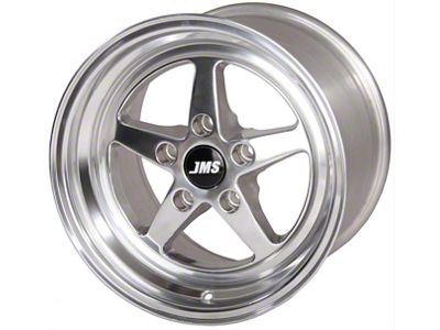 JMS Avenger Series Chrome Wheel; Front Only; 17x4.5; -24.75mm Offset (93-02 Camaro)