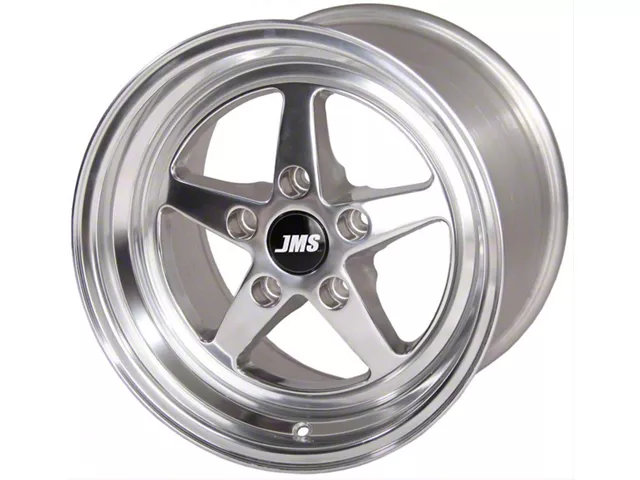 JMS Avenger Series Chrome Wheel; Rear Only; 15x10 (93-02 Camaro)