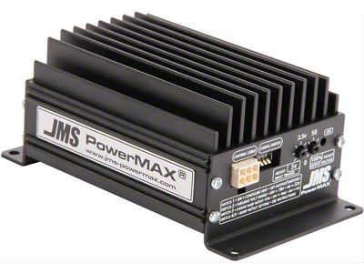 JMS PowerMAX V2 FuelMAX Fuel Pump Voltage Booster; Universal Single Output (16-24 Camaro)